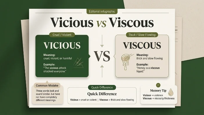 Vicious vs Viscous