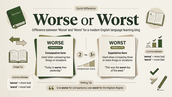 Worse or Worst