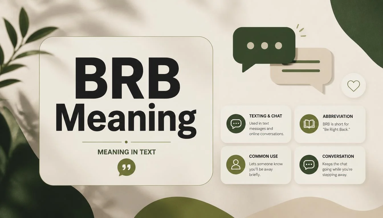 BRB Meaning