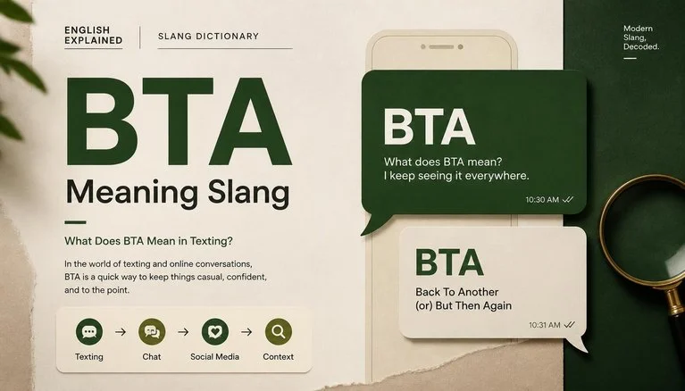 BTA Meaning Slang