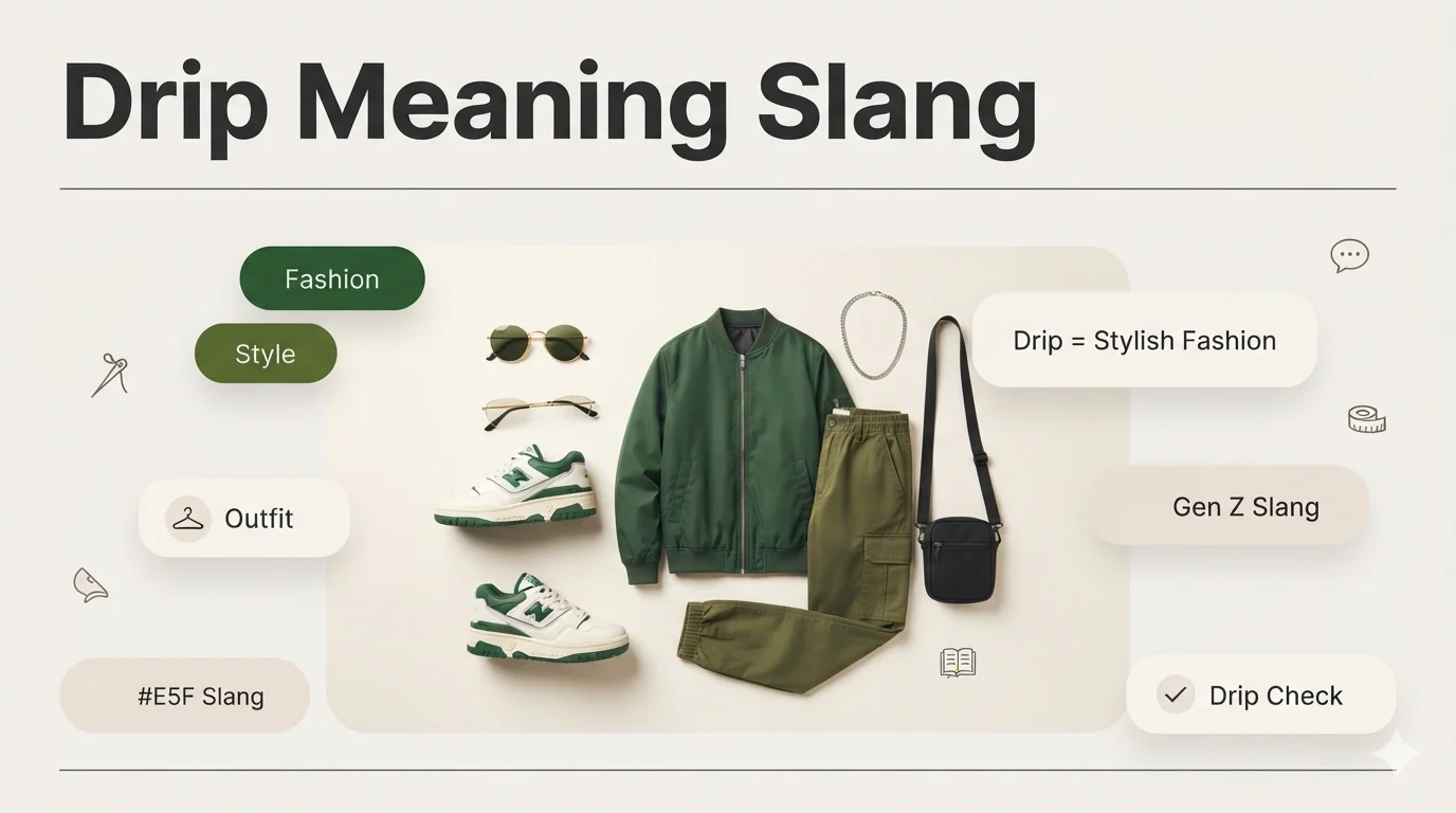 Drip Meaning Slang