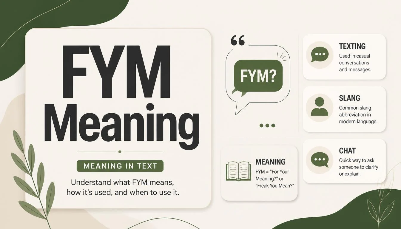 FYM Meaning