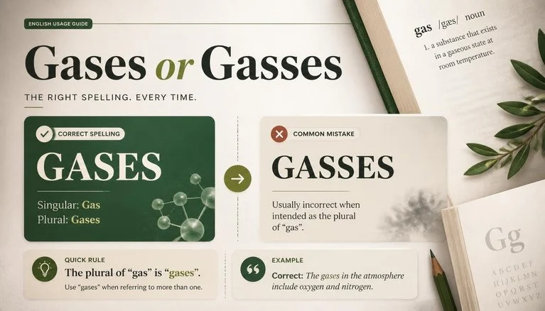 Gases or Gasses
