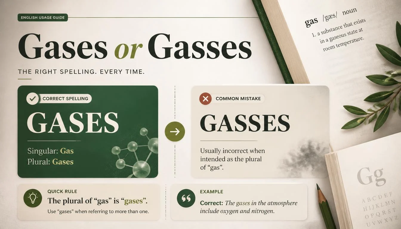 Gases or Gasses