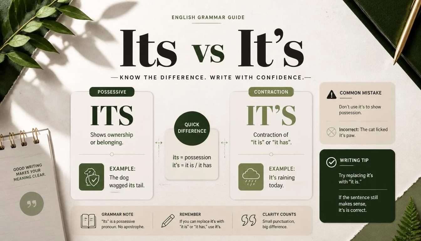 Its vs It's