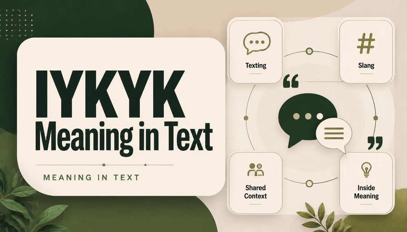 IYKYK Meaning in Text