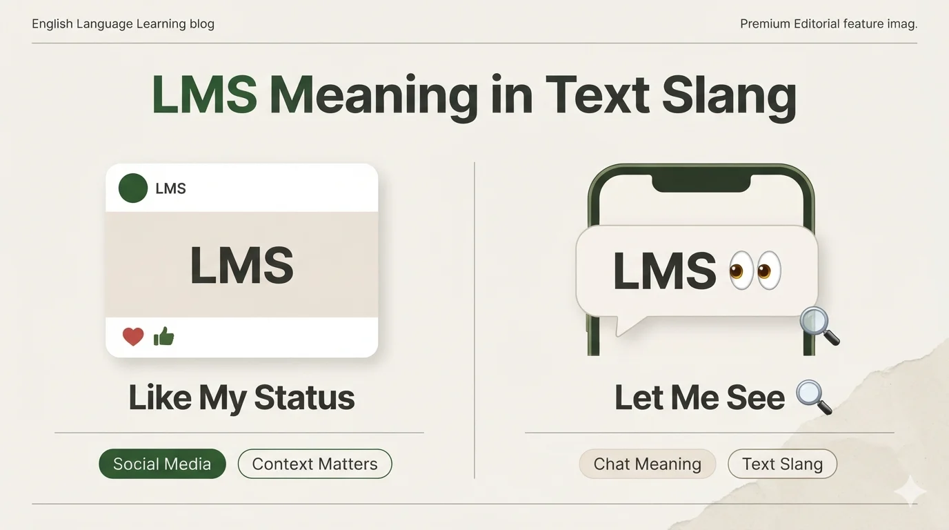 LMS Meaning in Text Slang