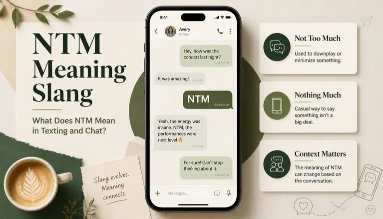 NTM Meaning Slang