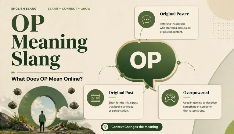 OP Meaning Slang