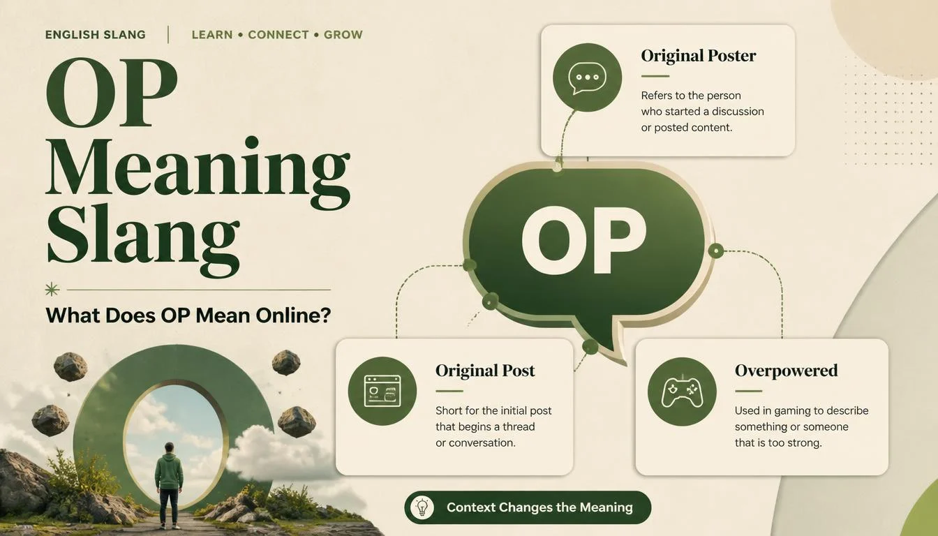 OP Meaning Slang