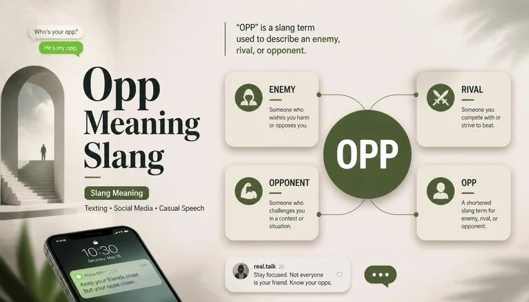 Opp Meaning Slang