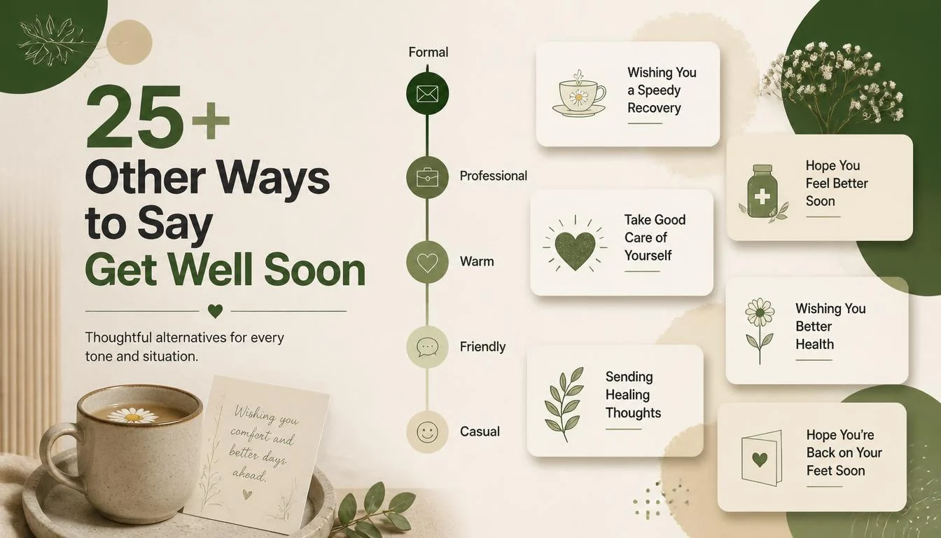 25+ Other Ways to Say Get Well Soon