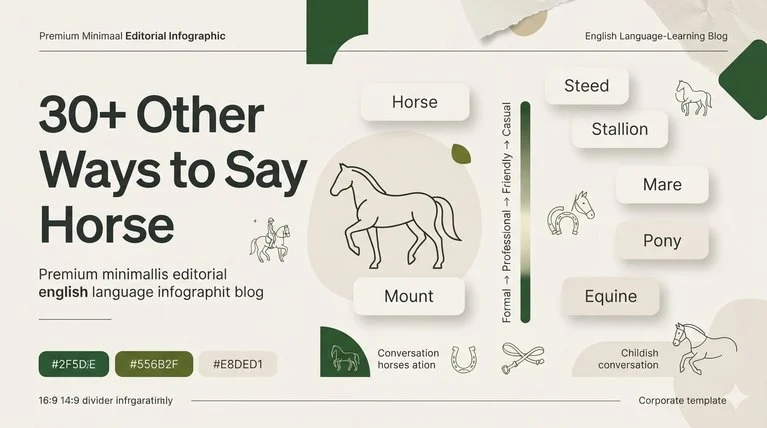 30+ Other Ways to Say Horse