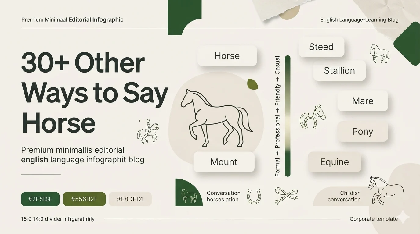 30+ Other Ways to Say Horse