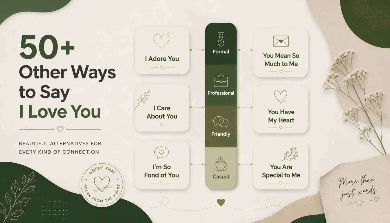 50+ Other Ways to Say I Love You