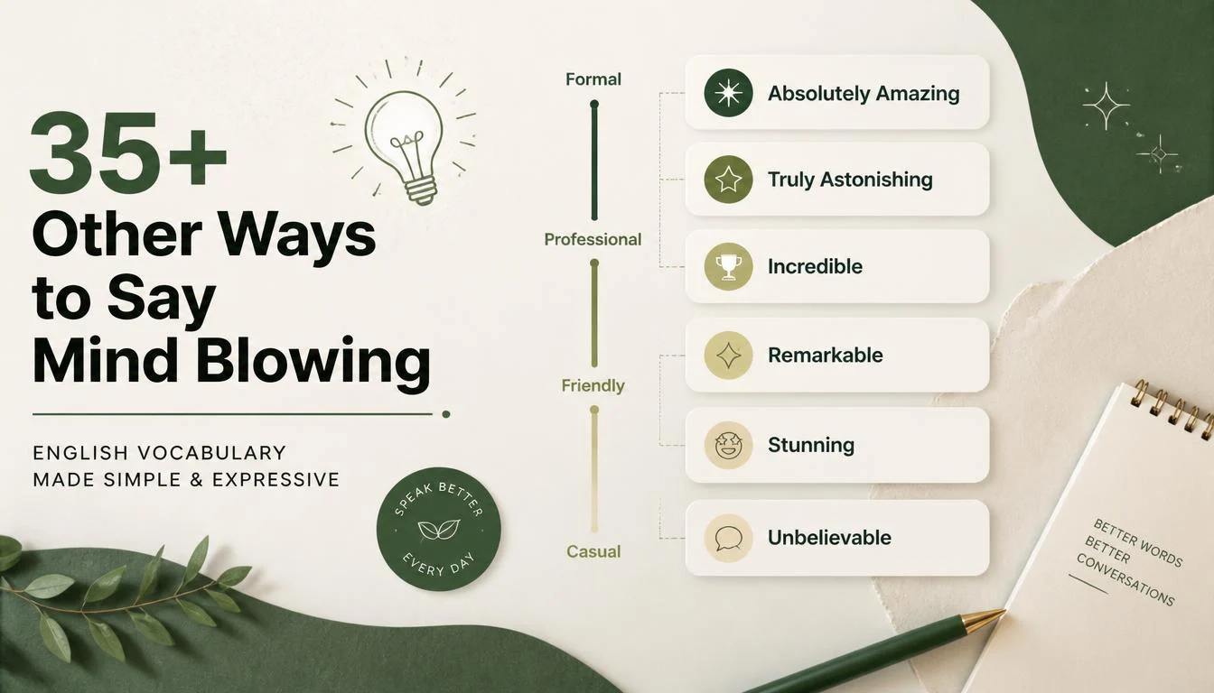 35+ Other Ways to Say Mind Blowing