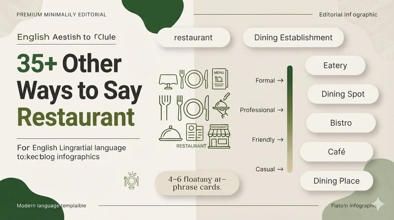35+ Other Ways to Say Restaurant