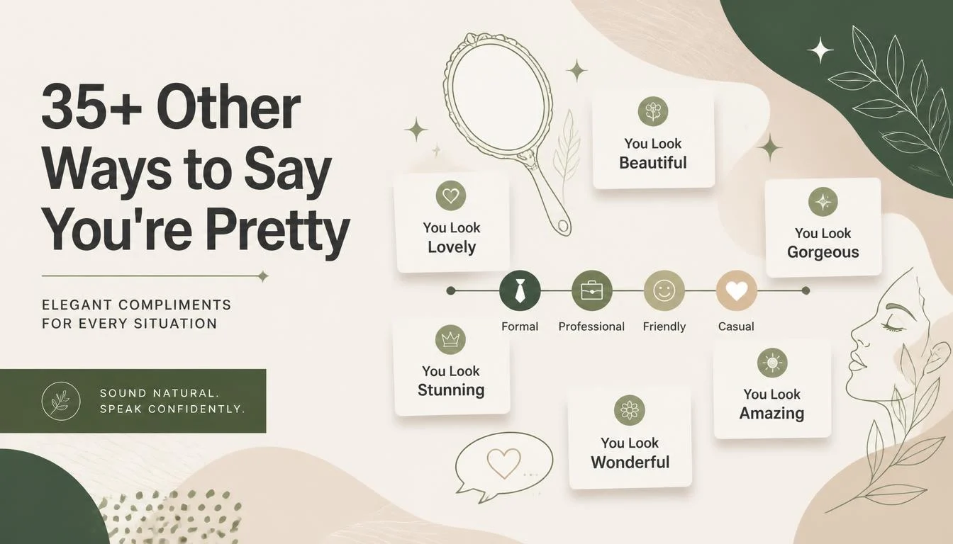 35+ Other Ways to Say You're Pretty