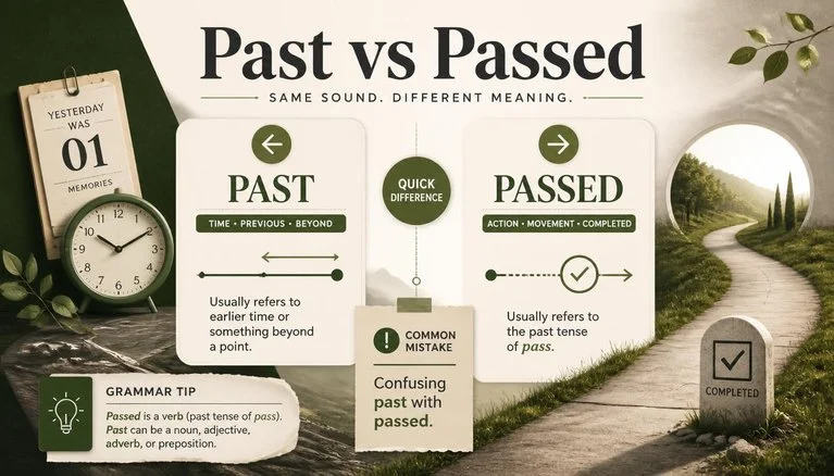 Past vs Passed