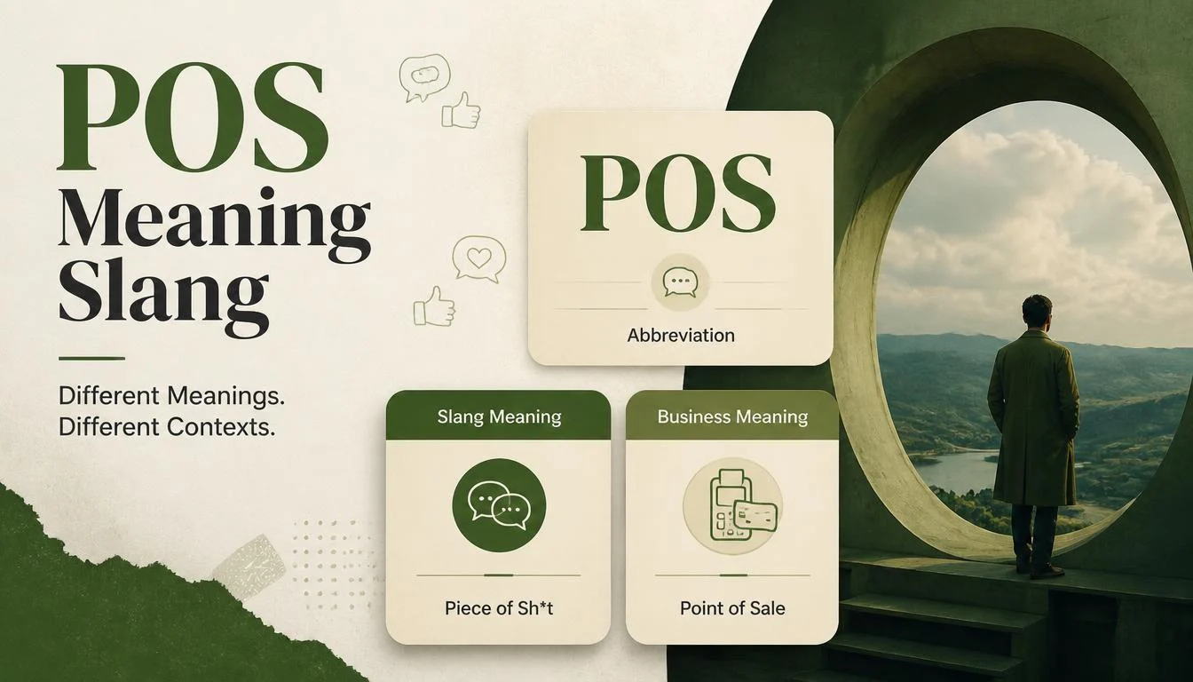 POS Meaning Slang