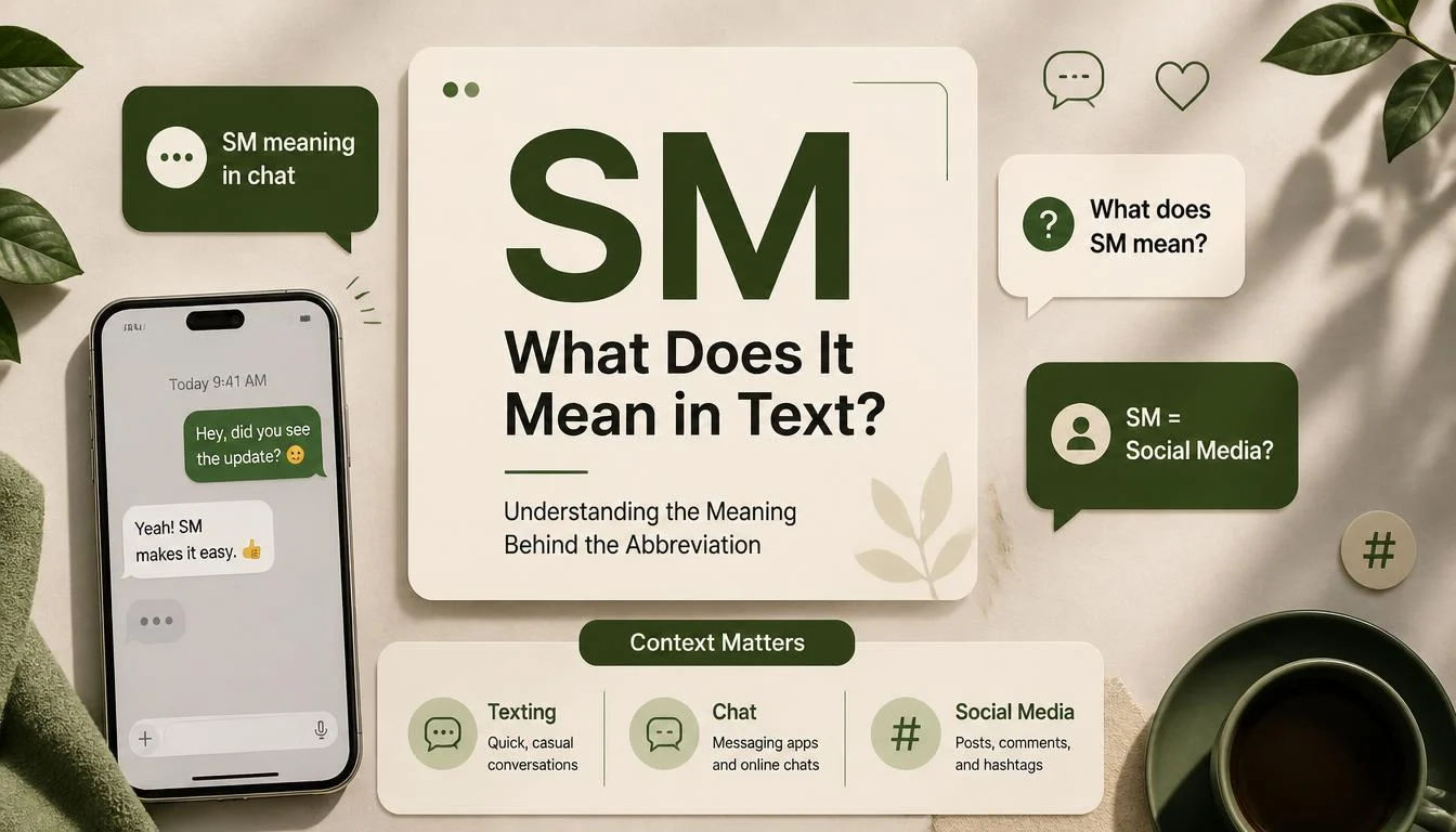 SM Meaning in Text