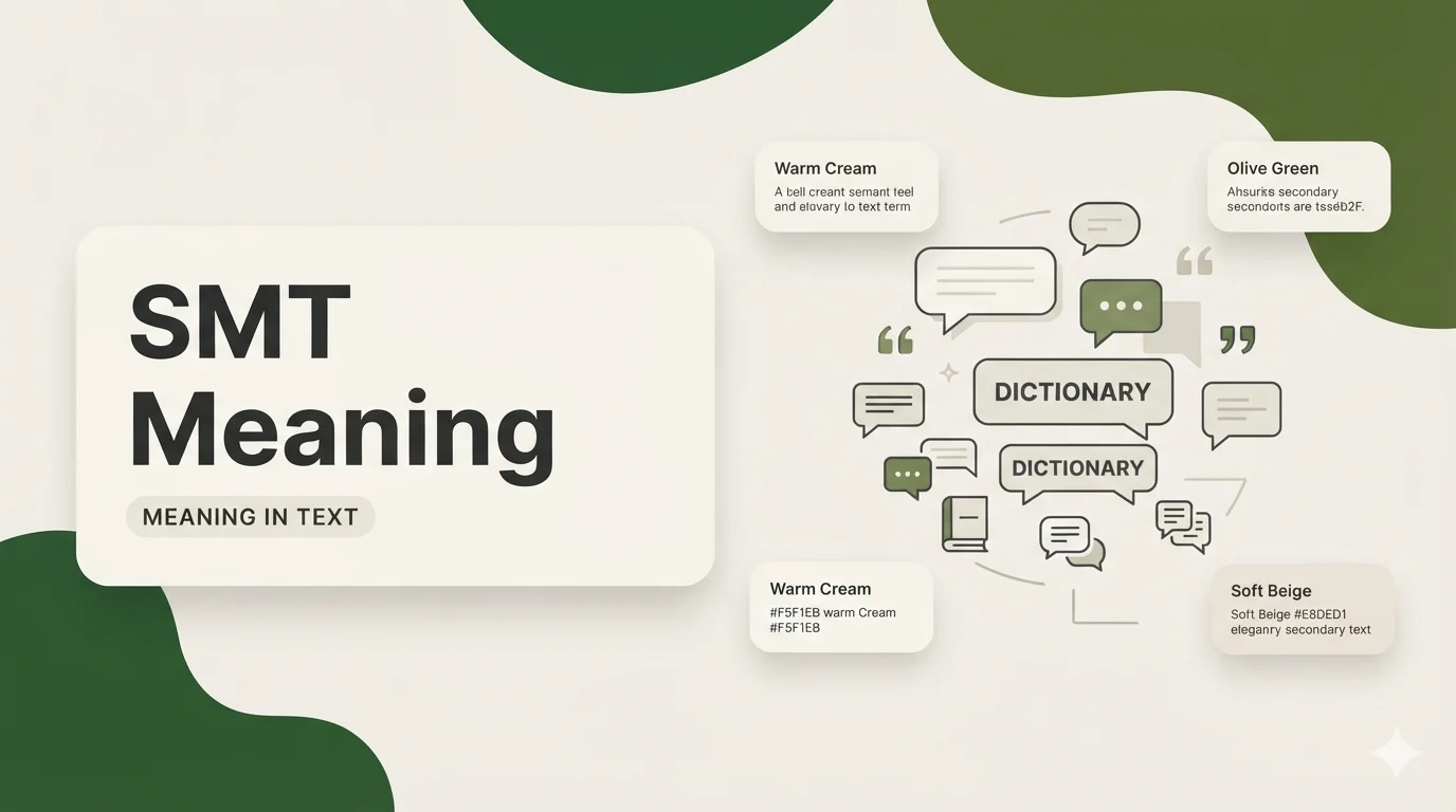 SMT Meaning
