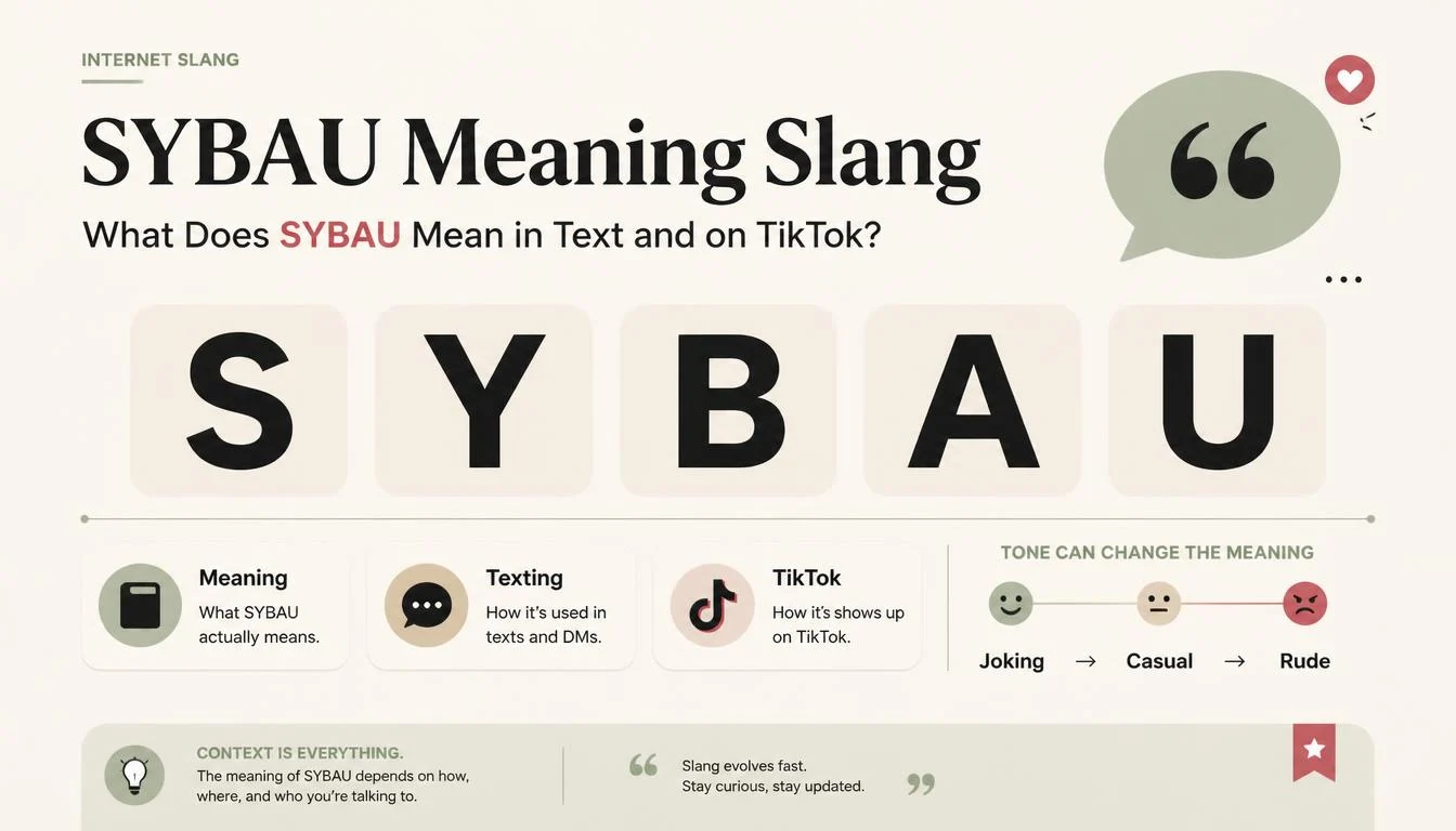 SYBAU Meaning Slang