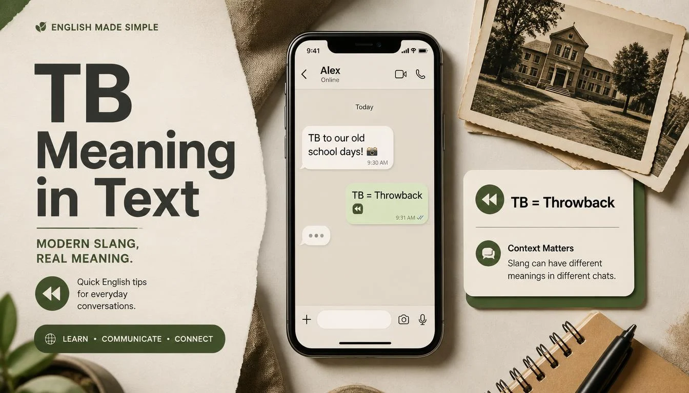 TB Meaning in Text