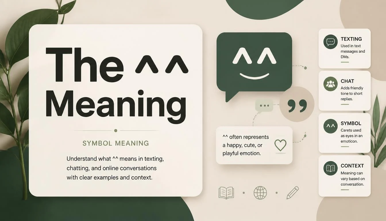 The ^^ Meaning