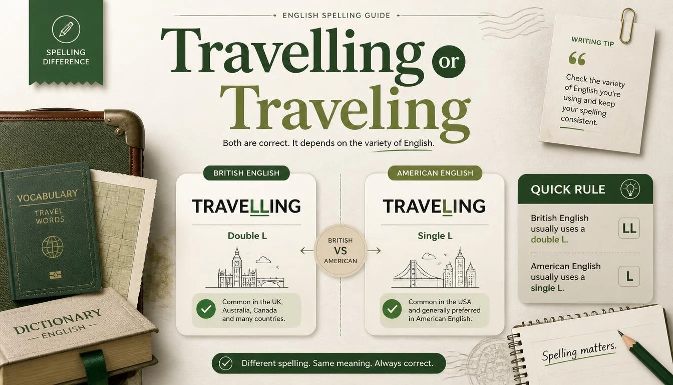 Travelling or Traveling
