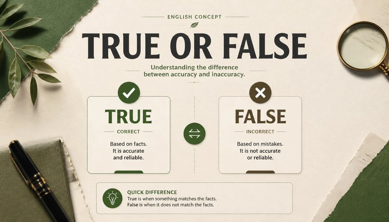 True or False