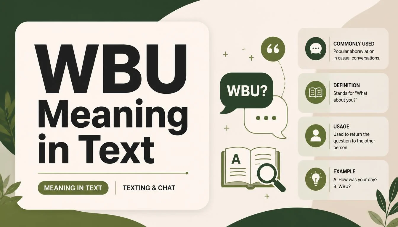 WBU Meaning in Text