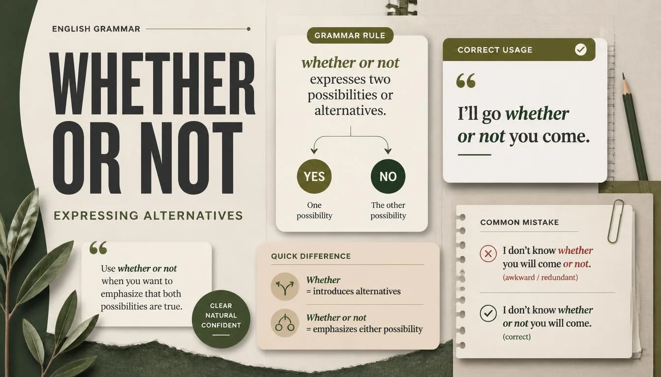 Whether or Not