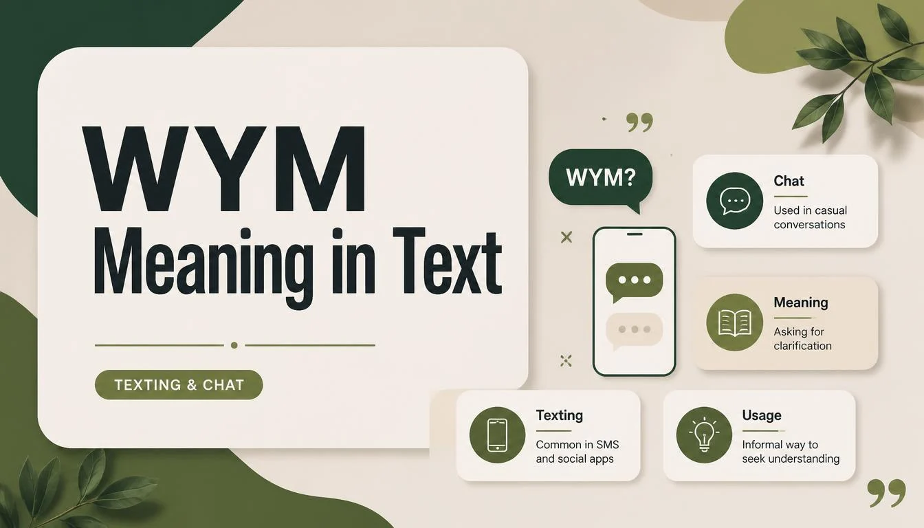 WYM Meaning in Text