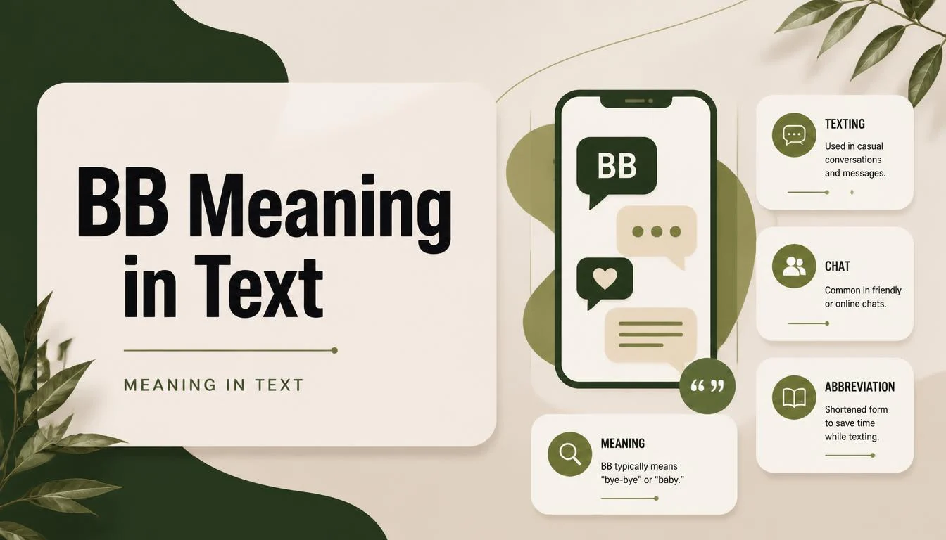 BB Meaning in Text