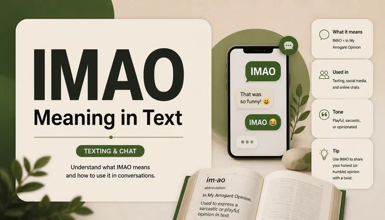 IMAO Meaning in Text