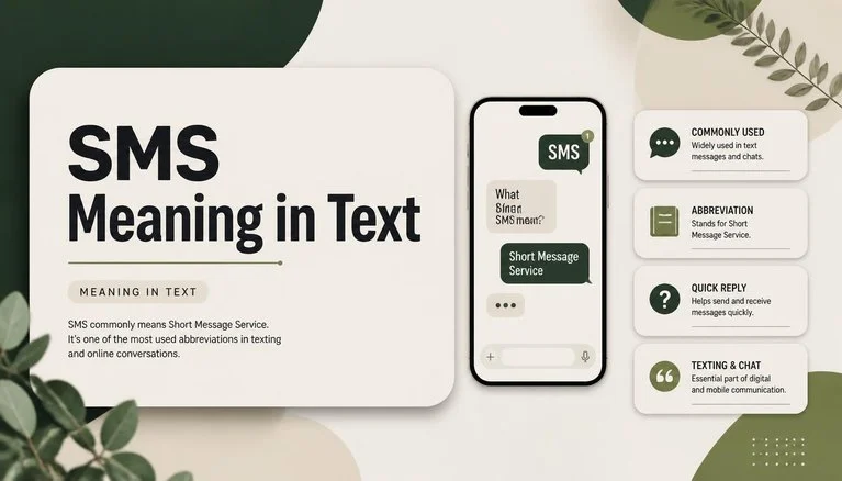 SMS Meaning in Text