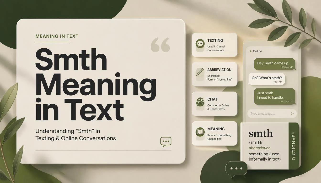 Smth Meaning in Text